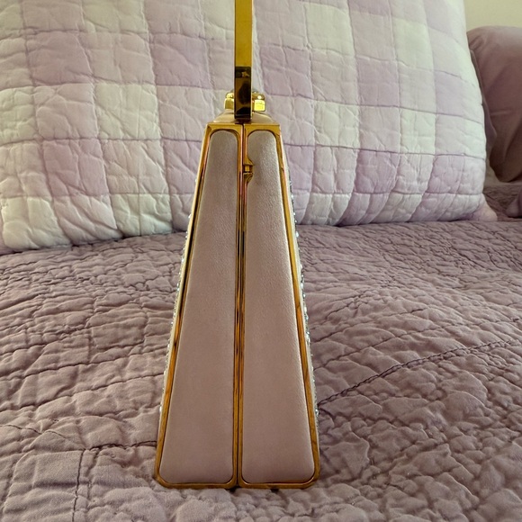 Elegant Gold and blush pink Women's Handbag - Picture 4 of 7